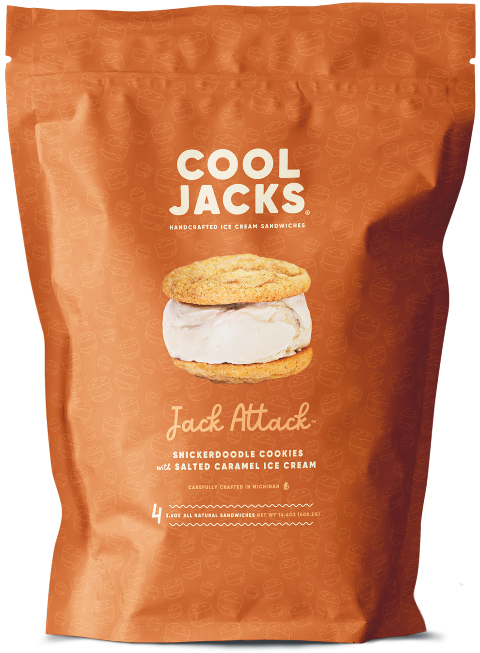 Jack Attack sauce bottle with bold, spicy flavor for grilling.